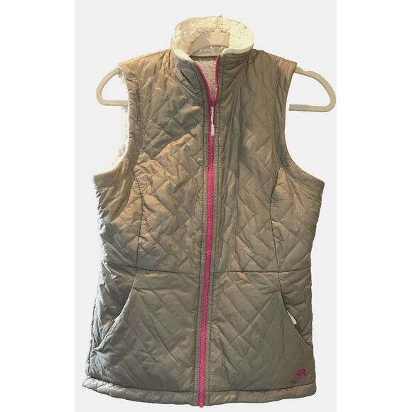 Mountain Hardwear Jackets & Blazers - Mountain Hardwear Women's Sz XSmall Vest Reversible Fleece Golden Tan Outdoors